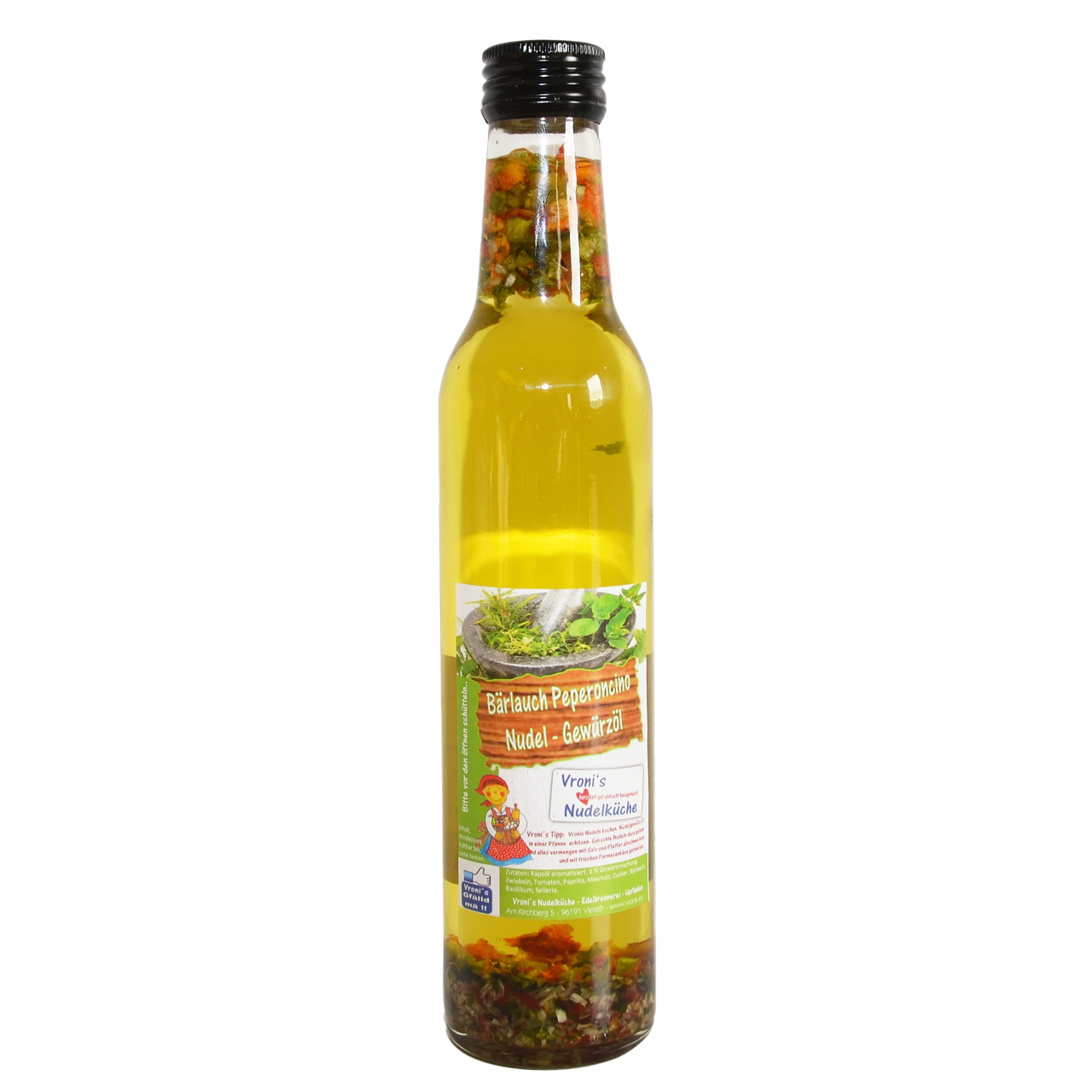 Nudel Gewürzöl - Bärlauch Peperoncino Nudel Gewürzöl - Bärlauch Peperoncino