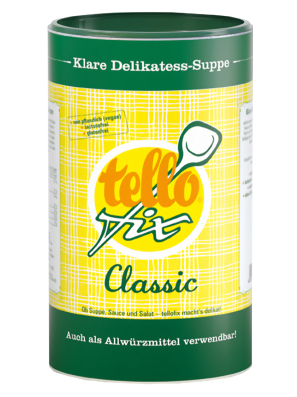 tellofix Classic Klare Delikatess-Suppe